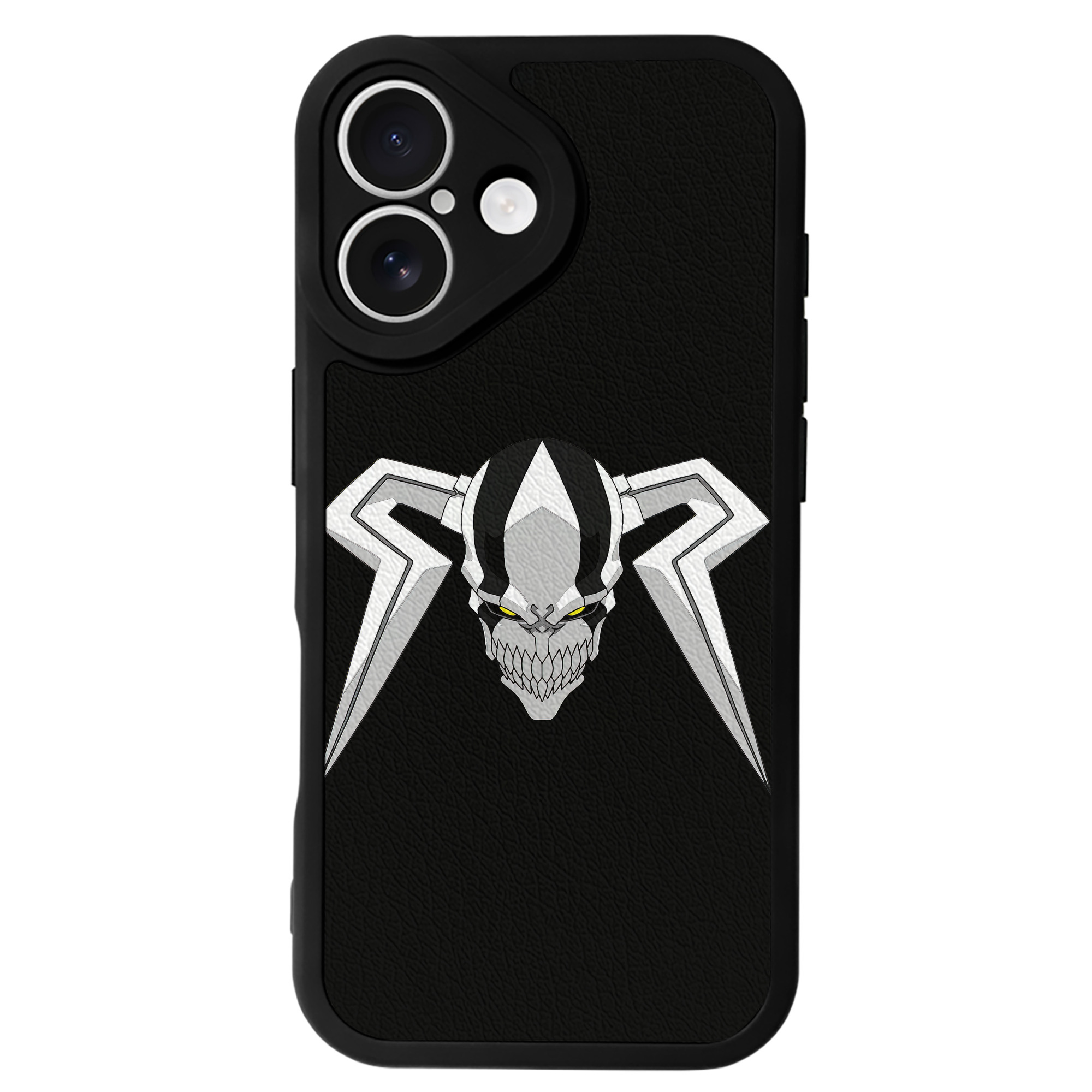 ブリーチ 黒崎一護（くろさき いちご）BLEACH Kurosaki Ichigo 【iPhone 16シリーズ対応】シリコンスマホケース（レザー調） 材質：シリコン